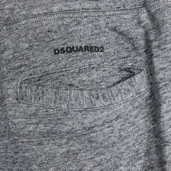 DSQUARED2 Logo Sweat Set-up Grey Sweatshirt Size 2XL