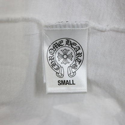 CHROME HEARTS Star Horseshoe Scroll T-Shirt White Size S