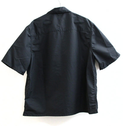CHROME HEARTS New Carpenter Leather Cross Zip Shirt Size XL