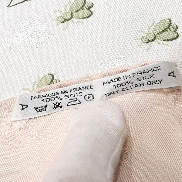 HERMES Carre 90 Napoleon Silk Scarf Pink