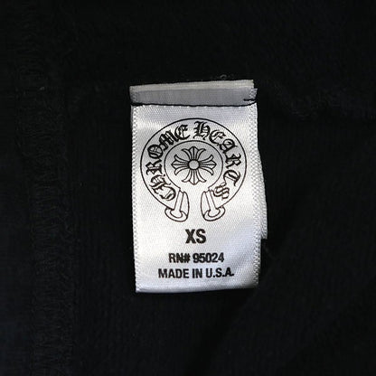 CHROME HEARTS Cross Logo Print Sweatpants Black Size XS