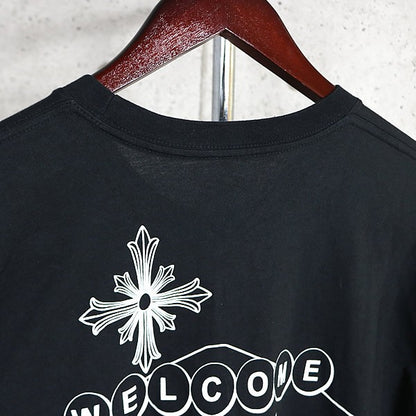 CHROME HEARTS Las Vegas Print Pocket T-Shirt Black Size XL