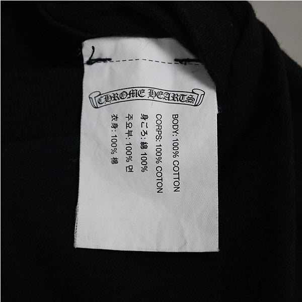 CHROME HEARTS Foti Delphino T-Shirt Black Size M
