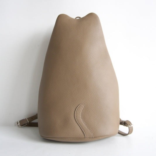 Le Bonheur Shrunken Calf Leather Rucksack Cats Size ONE SIZE