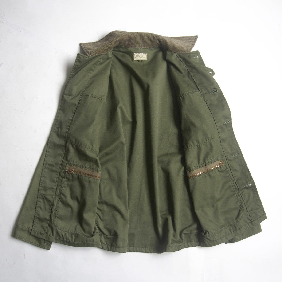 L.L.BEAN 70s Script Tag Warden Jacket Size 36