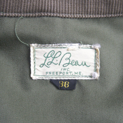 L.L.BEAN 70s Script Tag Warden Jacket Size 36