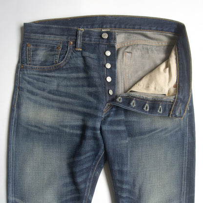 RRL Brook Low-Straight Jeans Vintage Wash Made in Size 32×32