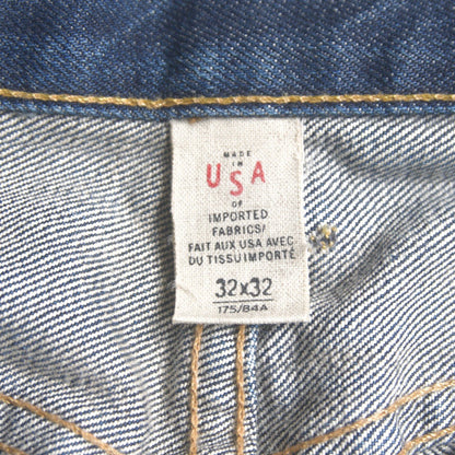 RRL Brook Low-Straight Jeans Vintage Wash Made in Size 32×32