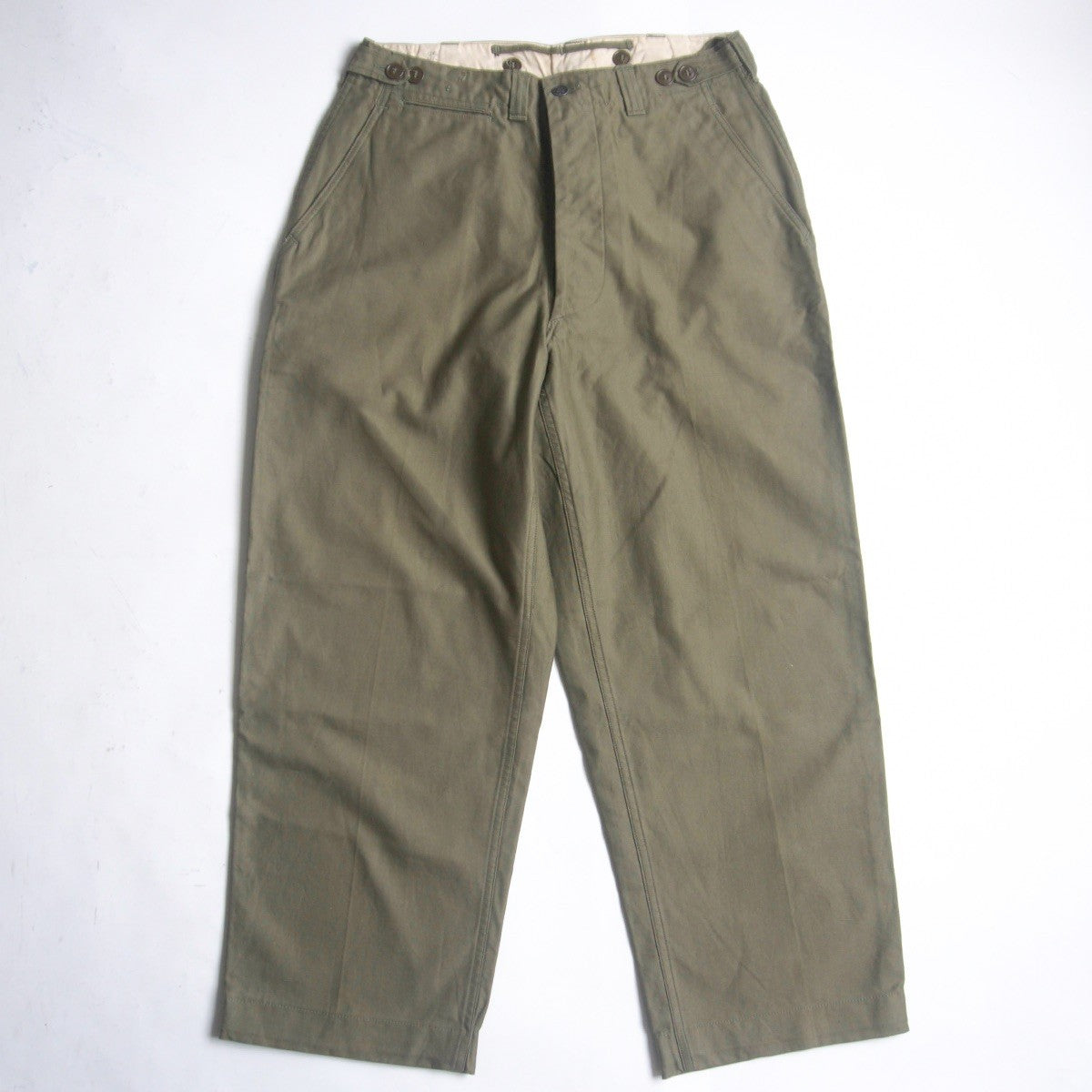 US.ARMY 40s M-43 Sateen Cotton Field Trousers Size 32