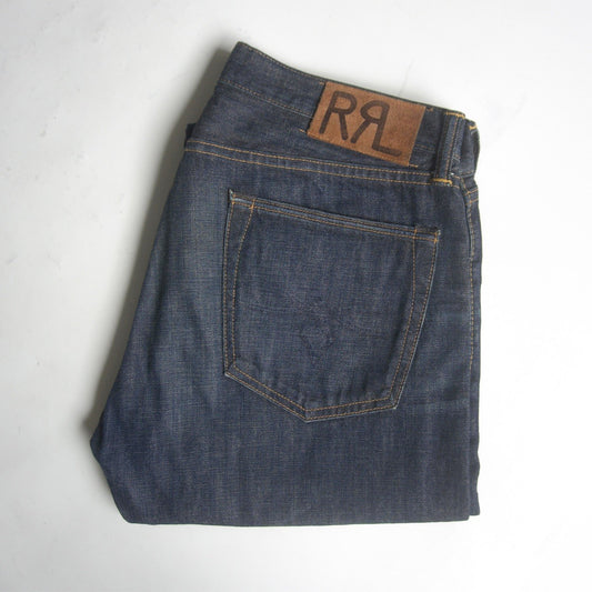 RRL Still Water Low-Straight Jeans Vintage Wash Size 32×30