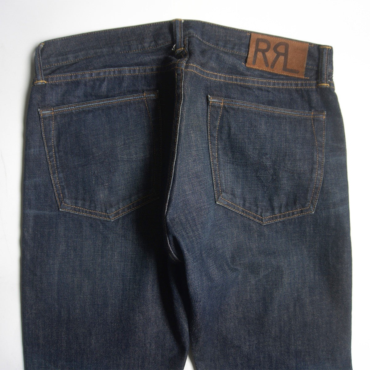 RRL Still Water Low-Straight Jeans Vintage Wash Size 32×30