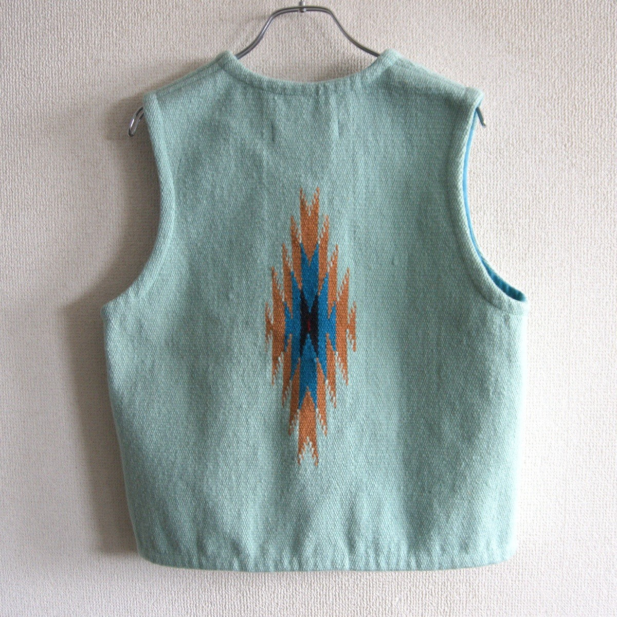 CENTINELA TRADITIONAL ARTS Chimayo Vest Blue Size 38