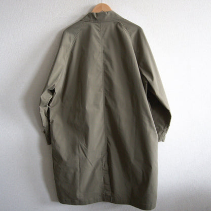 PAPAS PLUS Balmacaan Coat Khaki Size L