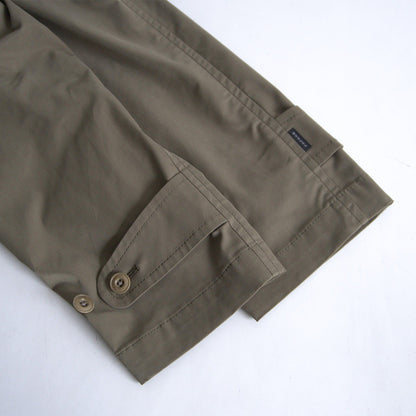 PAPAS PLUS Balmacaan Coat Khaki Size L