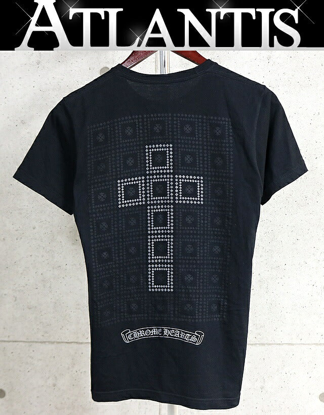 CHROME HEARTS CH Plus Framed Cross T-Shirt Black Size S