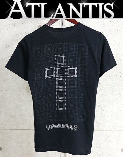 CHROME HEARTS CH Plus Framed Cross T-Shirt Black Size S