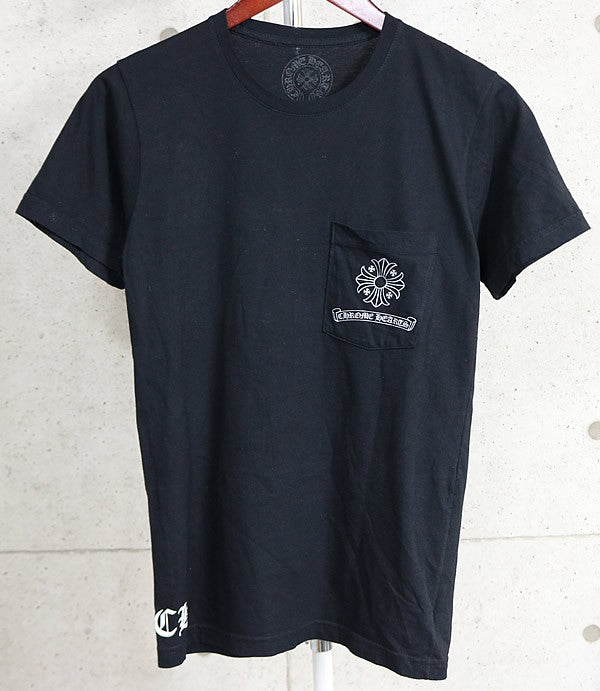 CHROME HEARTS CH Plus Framed Cross T-Shirt Black Size S
