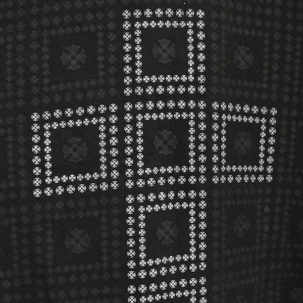 CHROME HEARTS CH Plus Framed Cross T-Shirt Black Size S