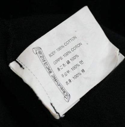 CHROME HEARTS V-Neck BS Fleur T-Shirt Black Size M