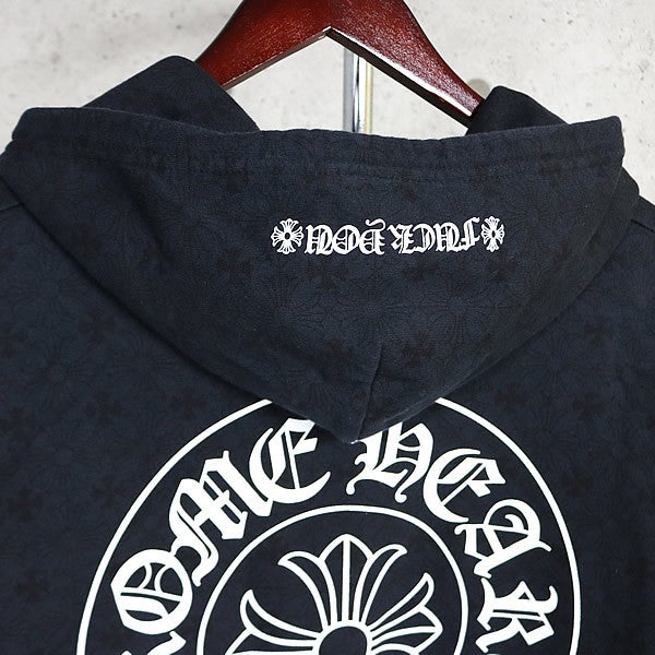 CHROME HEARTS CH Allover Print Dagger Zip Hoodie Size M