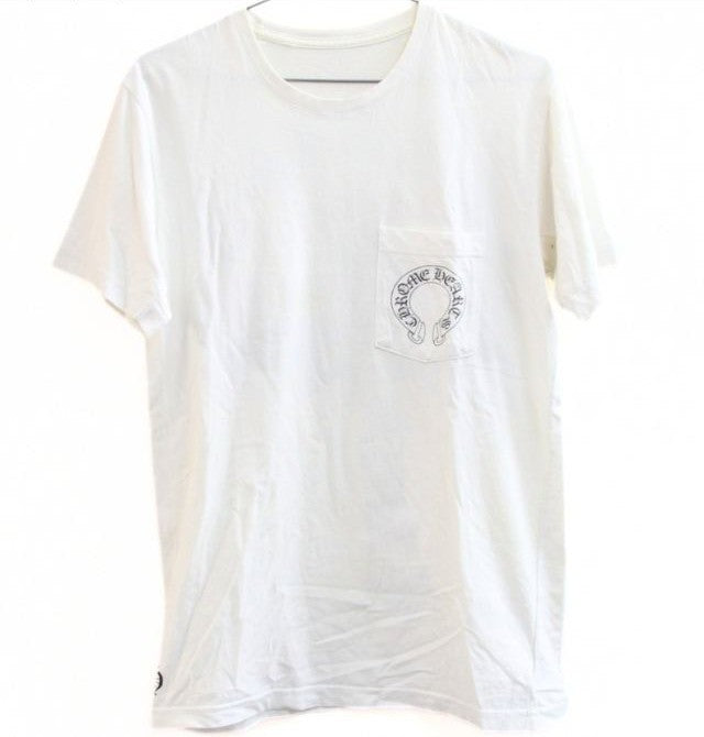 CHROME HEARTS Malibu Exclusive CH Cross T-Shirt White Size M