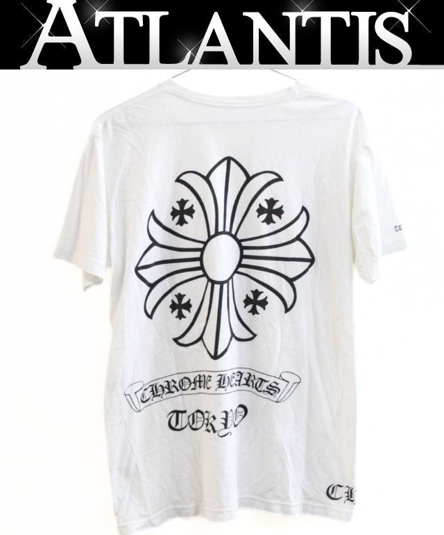 CHROME HEARTS Old Tokyo Exclusive CH T-Shirt White Size M