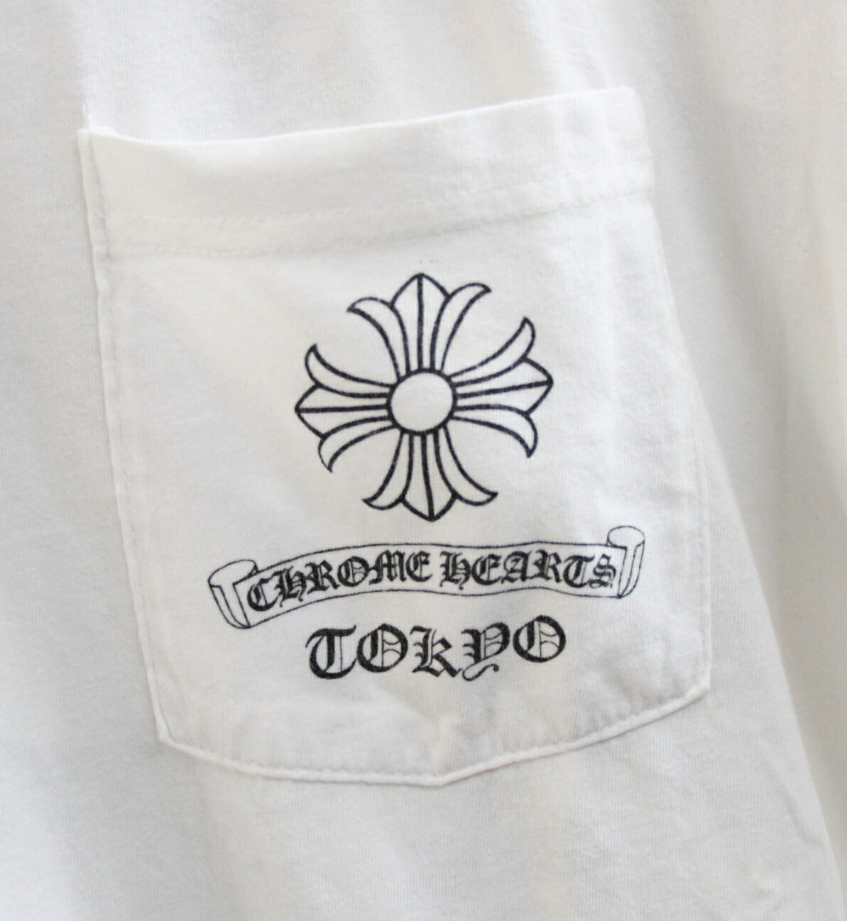 CHROME HEARTS Old Tokyo Exclusive CH T-Shirt White Size M