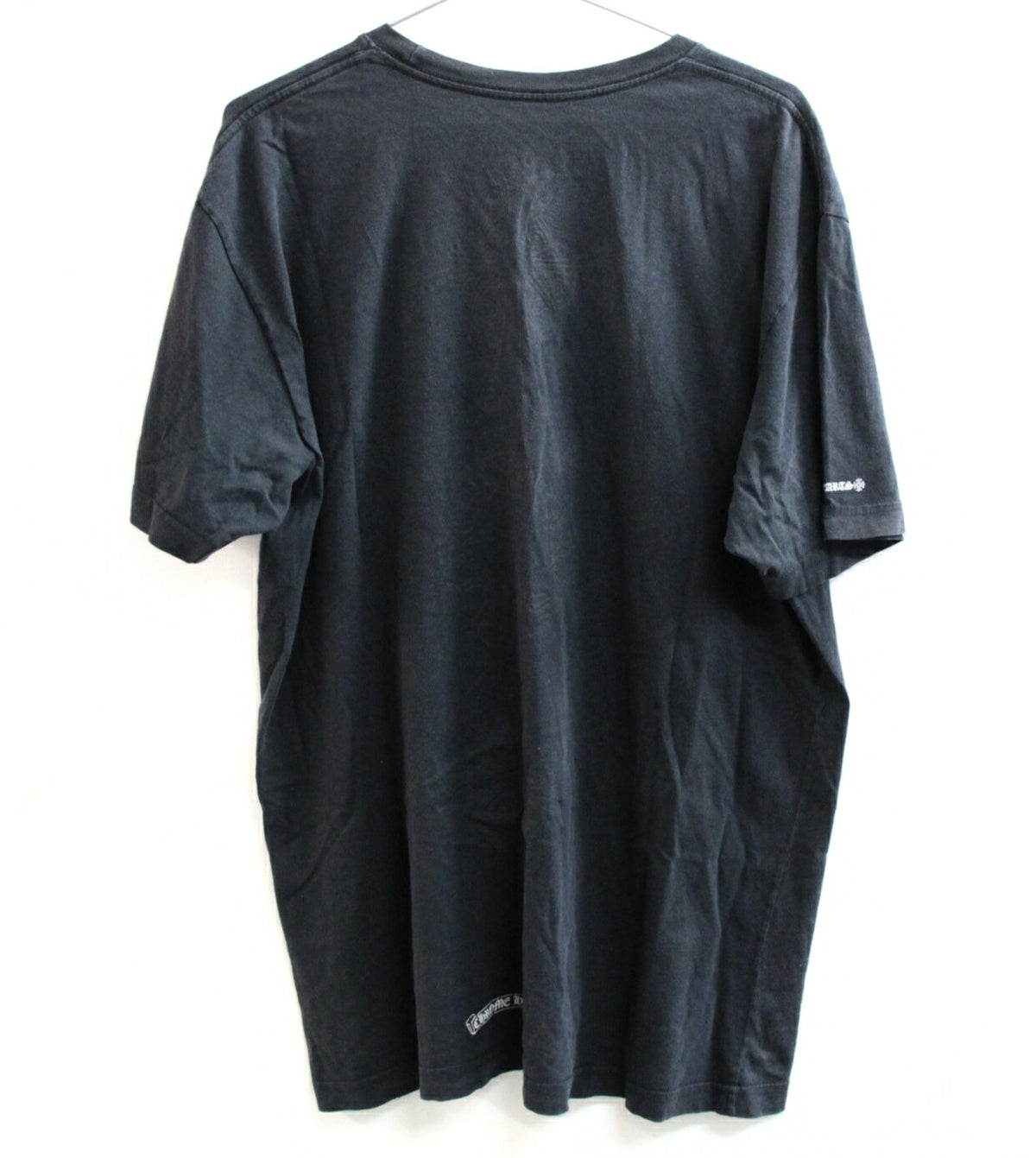 CHROME HEARTS Back Logo Print Pocket T-Shirt Black Size XL