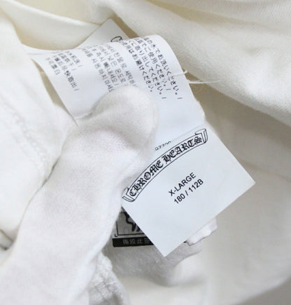 CHROME HEARTS Y NOT Chest Pocket T-Shirt White Size XL
