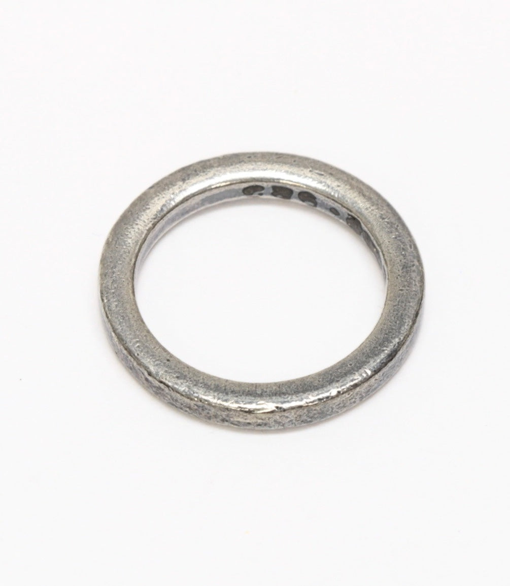 CHROME HEARTS NTFL Sterling Silver Ring Silver Size JP 11