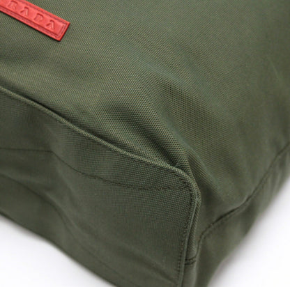 PRADA Sport Nylon 2-Way Shoulder Bag Khaki