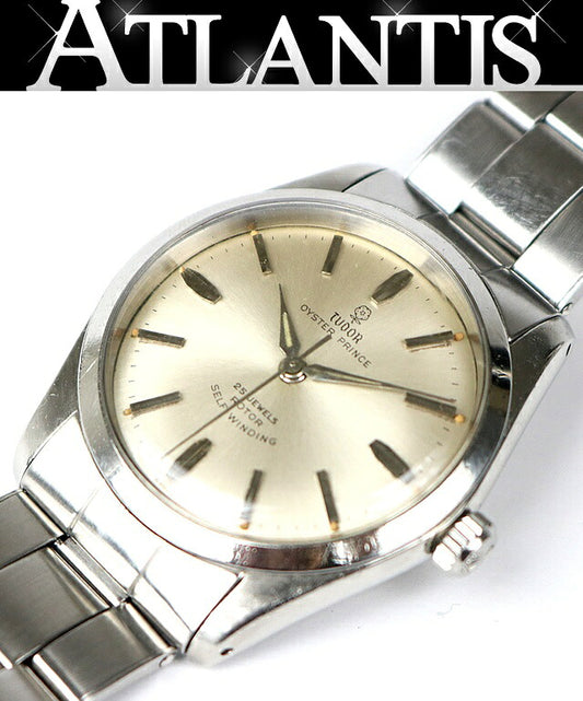TUDOR 1967 Oyster Prince Small Rose SS Watch