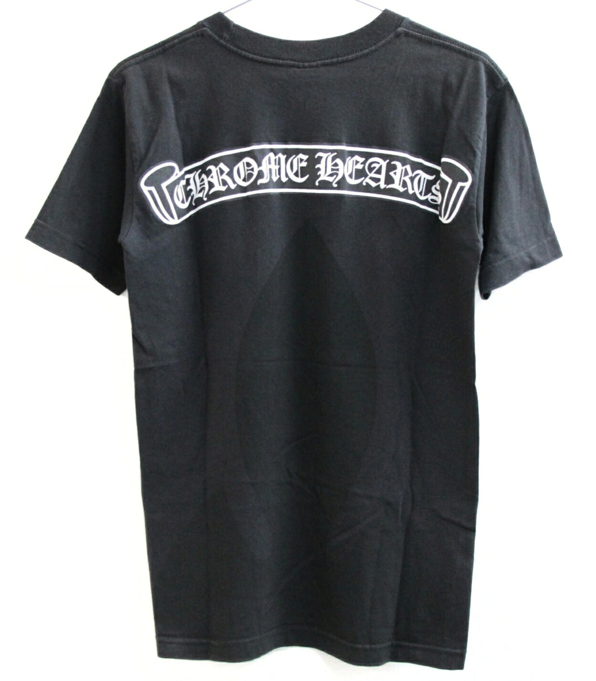 CHROME HEARTS Old Flare Knee Scroll T-Shirt Black Size S