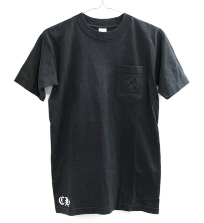CHROME HEARTS Old Circle Logo CH Plus T-Shirt Black Size S