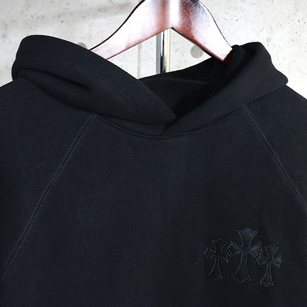 CHROME HEARTS New Ultra Heavy Fleece 7-11 Black Size L