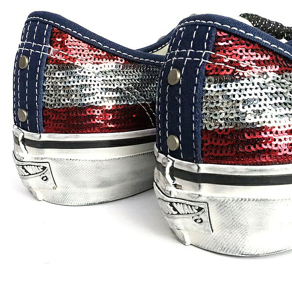 VANS LX Authentic44 Sequin Sneakers Multicolor Size 27.5cm