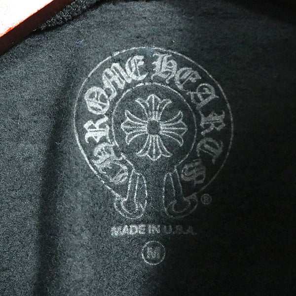 CHROME HEARTS New Old English Logo Hoodie Black Size M