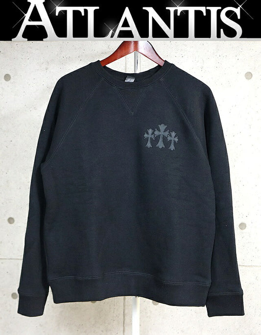 CHROME HEARTS Ultra Heavy Fleece Sweatshirt Black Size M