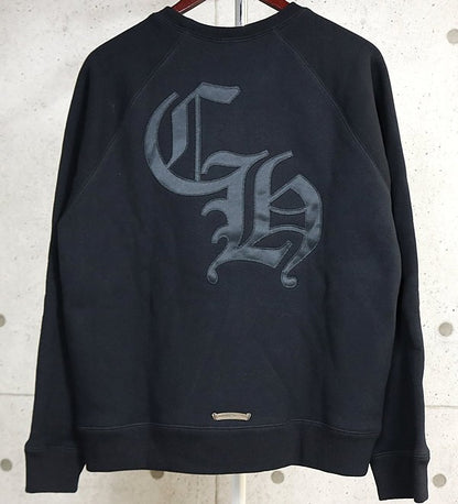 CHROME HEARTS Ultra Heavy Fleece Sweatshirt Black Size M