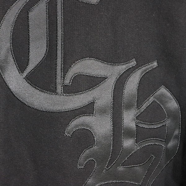CHROME HEARTS Ultra Heavy Fleece Sweatshirt Black Size M