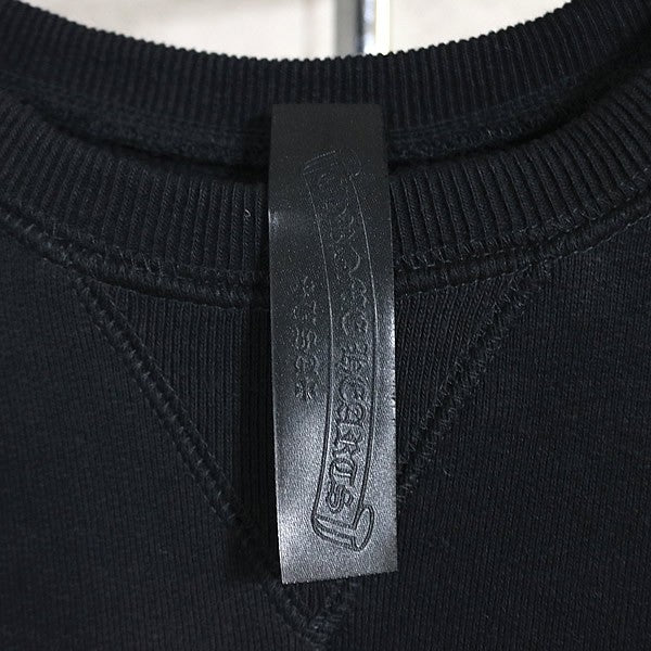 CHROME HEARTS Ultra Heavy Fleece Sweatshirt Black Size M