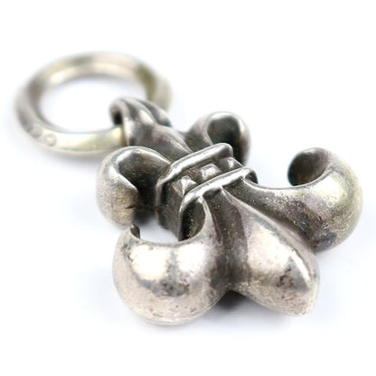 CHROME HEARTS Old BS Fleur Pendant Charm Silver 925