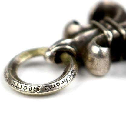 CHROME HEARTS Old BS Fleur Pendant Charm Silver 925
