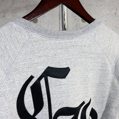 CHROME HEARTS Ultra Heavy Fleece Sweatshirt Gray Size XL