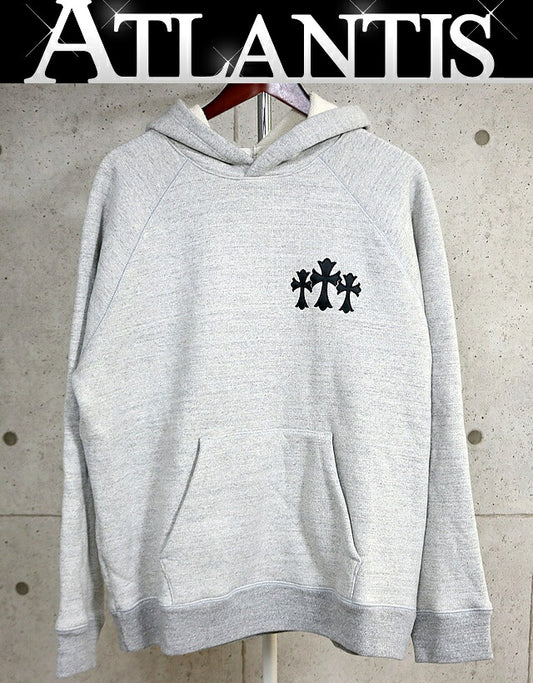 CHROME HEARTS New Ultra Heavy Fleece 7-11 Hoodie Size L