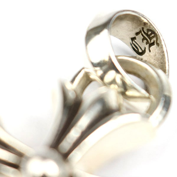 CHROME HEARTS Small CH Cross w/ Bail Pendant Silver