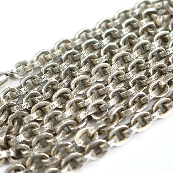 CHROME HEARTS Paper Chain Necklace Silver 925