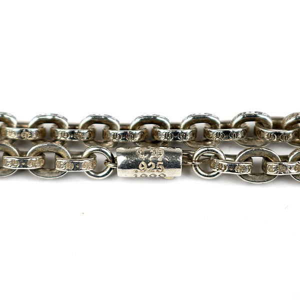 CHROME HEARTS Paper Chain Necklace Silver 925