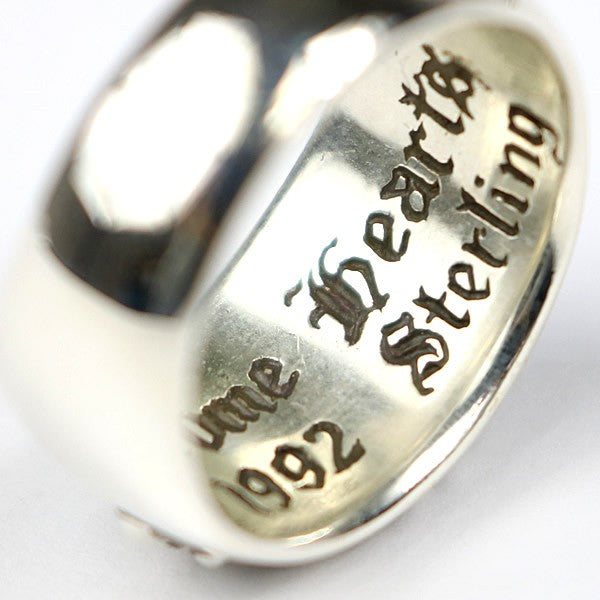 CHROME HEARTS Floral Cross Ring Silver 925 Size JP 23.5