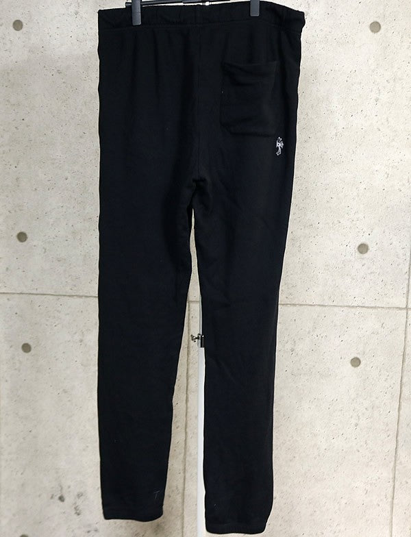 CHROME HEARTS Y NOT Embroidered Sweatpants Black Size M